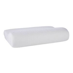 Tempur-Pedic -  Neck Pillow-Standard High: Extra Firm White